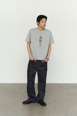 ローライズ フィット カチオン レギュラー パンツ(Washed Navy)