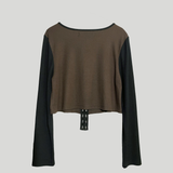 HOOK N EYE CROP CARDIGAN