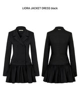 LIORA JACKET DRESS black