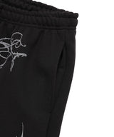 W STEM SWEAT SHORTS BLACK(CV2FMFPA00A)