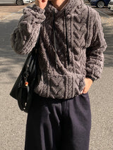 Suave Wool Cable Hood