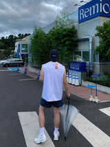 ルックネードUSAヘビーウェイトカットオーバーサイズノースリーブ