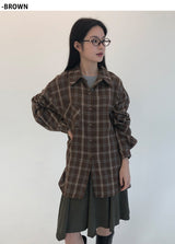 SLOW TWO-WAY CHECK SHIRT (2C)