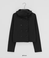 Sitka Cotton Double Collar Cardigan