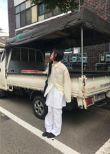プリーツレイヤードスカートパンツ