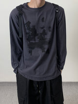 Shadow printing long sleeve