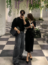 Lavin H-line Slit Long Skirt / 4 colors
