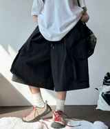 COOKIE NYLON BERMUDA 💛🖤2COLOR