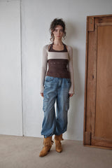 SOFT POSE TEE - BEIGE