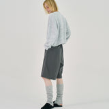 Brushed Soft Knit_Melange Gray