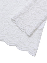 LACE BUTTON HOODIE TOP