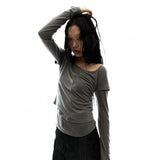 Flatseam Tee / Charcoal