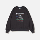 Triangle Choke Sweatshirt_Charcoal