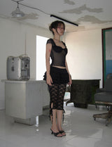 NOIR RUFFLE トップス