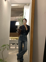 Messy's 951 of Flare Denim / 1 color