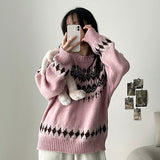Elle Over Nordic Round Knitwear
