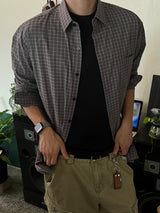 Weave Check Shirt (3 Colors)