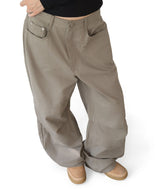 Hannah Cotton Wide Work Pants
