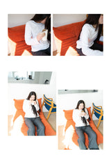 CHECK LACE PANTS (BLACK)