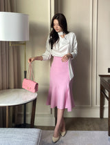 Nezu Span Slit Mermaid Skirt