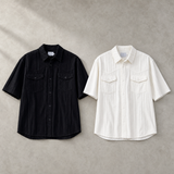 Textured Vertical Utility Shirt