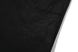 Artwork Carpenter Long Balloon Pants (Black)