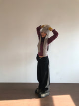 エッセンシャルフリースワイドパンツ (3color)