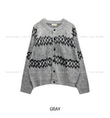 Meritz Wool Argyle Cardigan