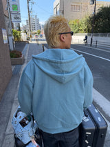 DAMAGE HOOD ZIP-UP