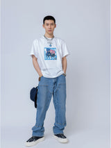 "D.T. セキュリティフェイルジャー” Tシャツ アルバムカバーVer.(ホワイト)