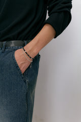 Ring chain bracelet (silver)