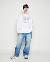 25FW CITY VIEW LONG SLEEVE T-SHIRT WHITE