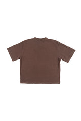 ベロデッキピグメントクロップショートスリーブTシャツ