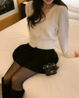 Tern Angora Knit Cardigan