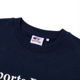 スポーツデプトラインロゴTシャツ - ネイビー