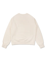 Women's Regular Fit Bear Friends クロップドスウェットシャツ クリーム (FCF1TS202W)