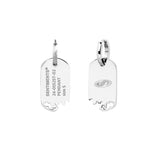 NO.494 SOLDIER TAG EARRING