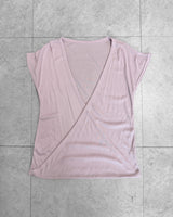 BELL DRAPE WRAP T-SHIRT