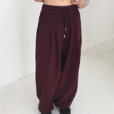 [MADE] Weds Two Pintuck Wide Sweat Jogging Pants