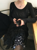 ジュニアアンバランスフリルビスチェ (3c)