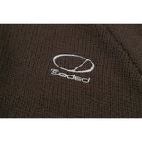 Sporty-Track-Semi-Crop-Knit-Zip-Up - 7COLOR