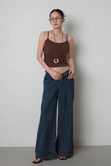 Cowl Sleeveless_Brown