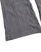 TMPRARY CUPRO GREY SLIM PANTS
