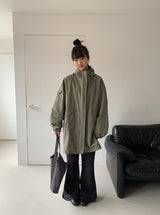 レゲット フード ロング ボンバー ジャケット