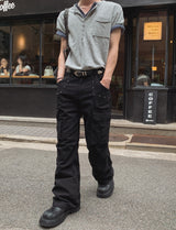 Aki Studded Parachute Cargo Pants