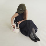 レッドスティッチトート　アイボリー