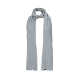 STITCH SLIM MUFFLER-GRAY