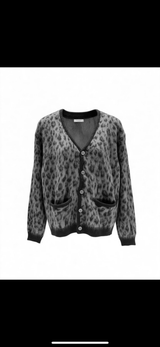 Liso Leopard Cardigan