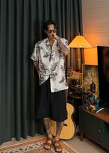 Overfit Bermuda Backbanding Slacks Shorts 3COLOR