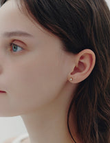 26SS★ Essence 14K(Y) Glory Freshwater Pearl Piercing 3MM